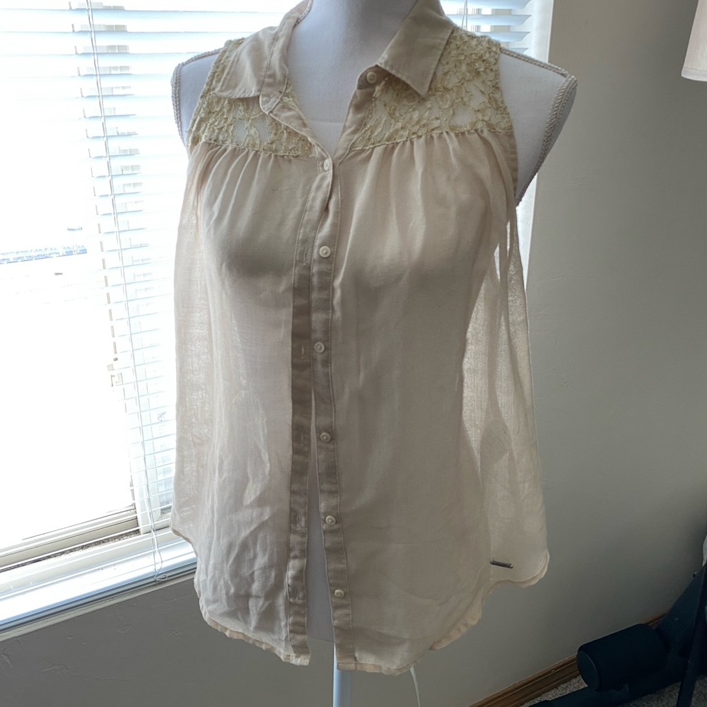 ABERCROMBIE & FITCH - sleeveless shirt - Size M